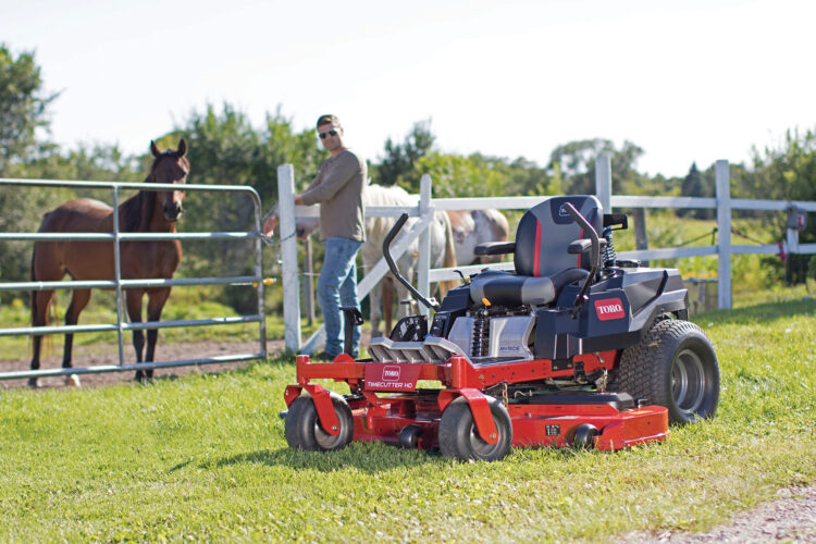 Zero In on a Zero-Turn Mower